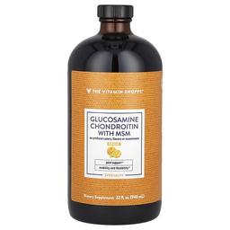 더 비타민 샵 The Vitamin Shoppe, MSM 함유 글루코사민 콘드로이틴, 오렌지, 946ml(32fl oz)