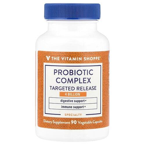 더 비타민 샵 The Vitamin Shoppe, 프로바이오틱 복합체, 40억, 베지 캡슐 90정 상품 이미지
