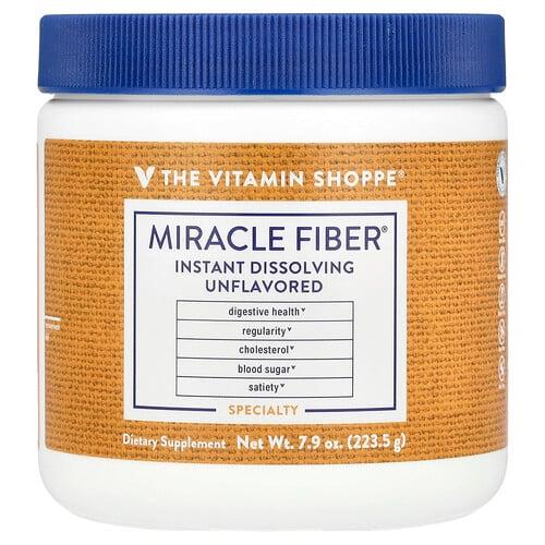 더 비타민 샵 The Vitamin Shoppe, 미라클 식이섬유, 무맛, 223.5g(7.9oz) 상품 이미지