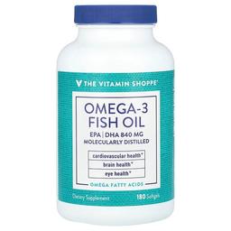 더 비타민 샵 The Vitamin Shoppe, 오메가3 피쉬 오일, 1,200mg, 소프트젤 180정