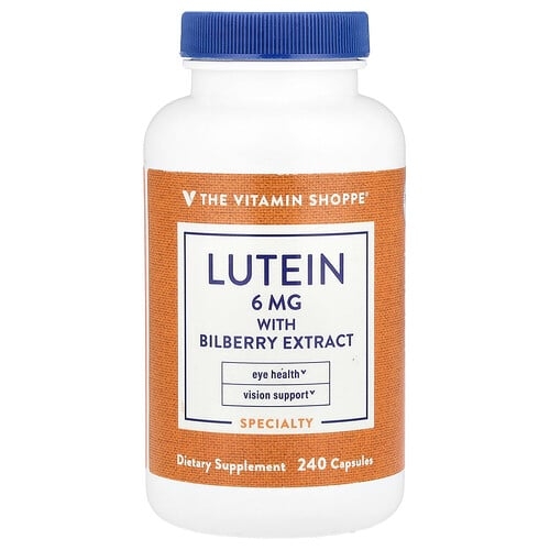 더 비타민 샵 The Vitamin Shoppe, 빌베리 추출물 함유 루테인, 캡슐 240정 상세 이미지