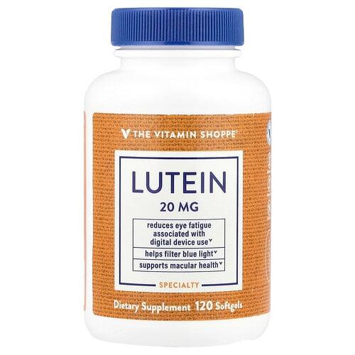 더 비타민 샵 The Vitamin Shoppe, 루테인, 20mg, 소프트젤 120정 상품 이미지