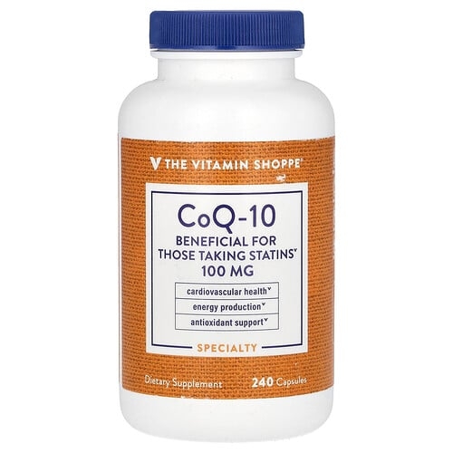 더 비타민 샵 The Vitamin Shoppe, CoQ-10, 100mg, 캡슐 240정 상세 이미지