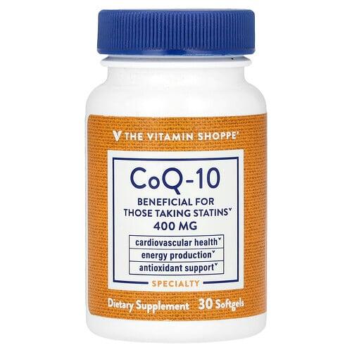 더 비타민 샵 The Vitamin Shoppe, CoQ-10, 400mg, 소프트젤 30정 상품 이미지