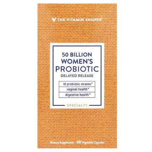 더 비타민 샵 The Vitamin Shoppe, 여성용 프로바이오틱, 500억, 베지 캡슐 60정 상품 이미지