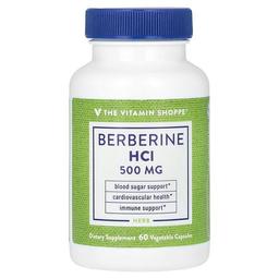 더 비타민 샵 The Vitamin Shoppe, 베르베린 HCl, 500mg, 베지 캡슐 60정