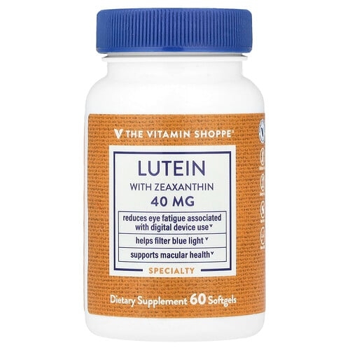 더 비타민 샵 The Vitamin Shoppe, 루테인 및 제아잔틴, 소프트젤 60정 상세 이미지