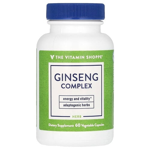 더 비타민 샵 The Vitamin Shoppe, 인삼 복합체, 베지 캡슐 60정 상세 이미지