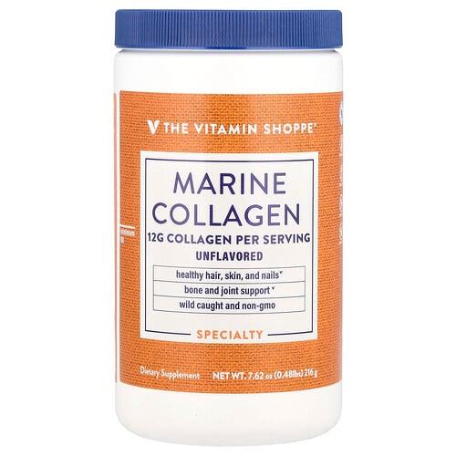 더 비타민 샵 The Vitamin Shoppe, 해양 콜라겐, 무맛, 216g(7.62oz) 상품 이미지