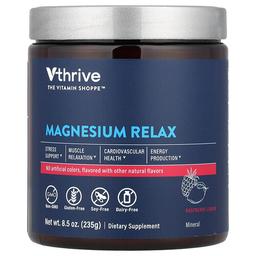 브이쓰라이브 Vthrive, 마그네슘 Relax, 라즈베리 레몬 맛, 235g(8.5oz)
