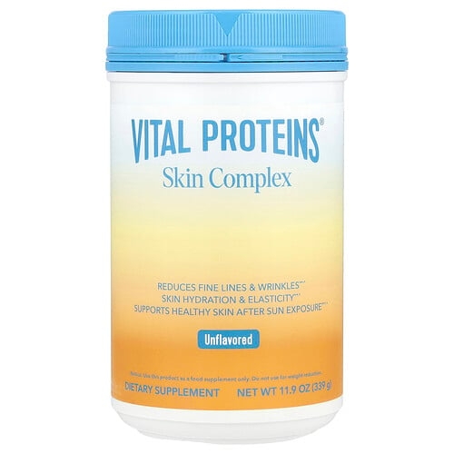 바이탈 프로틴 Vital Proteins, 피부 복합체, 무맛, 339g(11.9oz) 상세 이미지