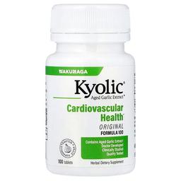 쿄릭 Kyolic, Aged Garlic Extract, 심혈관계 건강, 포뮬라 100, 100정