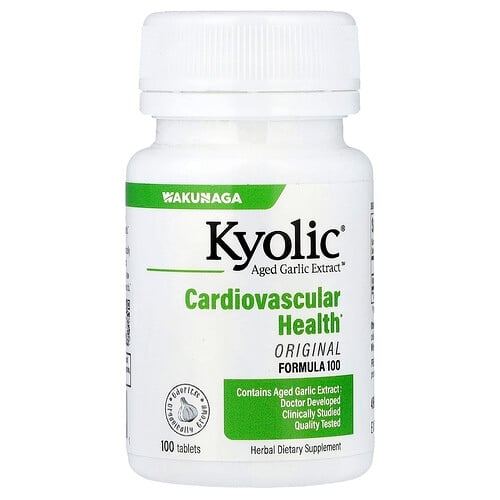 쿄릭 Kyolic, Aged Garlic Extract, 심혈관계 건강, 포뮬라 100, 100정 상세 이미지