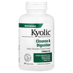 쿄릭 Kyolic, Aged Garlic Extract, 칸디다균 제거 및 소화 증진, 포뮬라 102, 베지 정제 200정