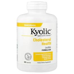 쿄릭 Kyolic, Aged Garlic Extract™, 콜레스테롤 건강, 포뮬라 104, 캡슐 300정