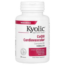 쿄릭 Kyolic, Aged Garlic Extract, CoQ10, 포뮬라 110, 캡슐 100정