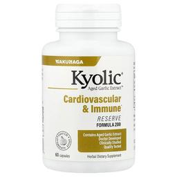 쿄릭 Kyolic, Aged Garlic Extract™, 심혈관 및 면역 강화, 리저브 포뮬라 200, 캡슐 60정(캡슐 1정당 600mg)