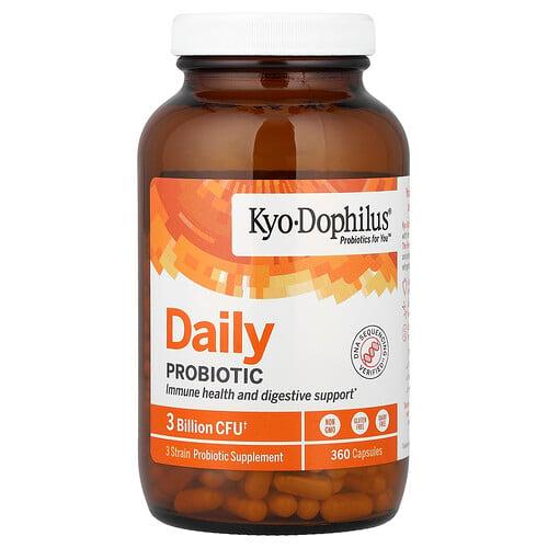 쿄릭 Kyolic, Kyo-Dophilus®, 데일리 프로바이오틱, 캡슐 360정 상품 이미지