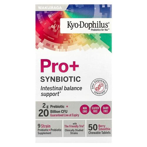 쿄릭 Kyolic, Kyo-Dophilus® Pro+ 신바이오틱, 베리 스무디, 츄어블 정 50정 상품 이미지