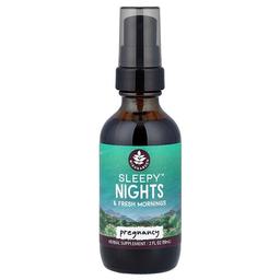 위시가든 허브 WishGarden Herbs, Sleepy™ 나이츠 & 프레시 모닝, 임신부, 59ml(2fl oz)