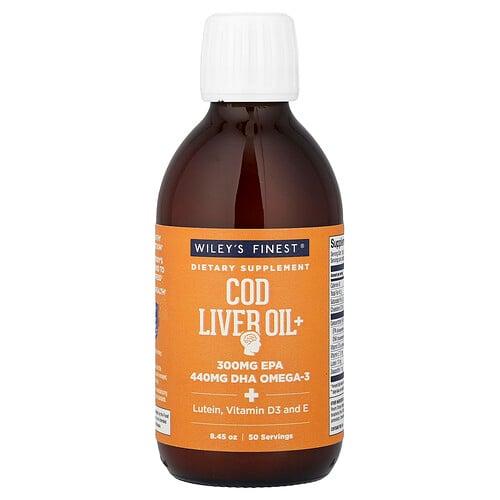 윌리스 파이니스트 Wiley's Finest, 대구 간유+, 8.45oz 상품 이미지