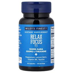 윌리스 파이니스트 Wiley's Finest, Relax Focus, 캡슐 30정