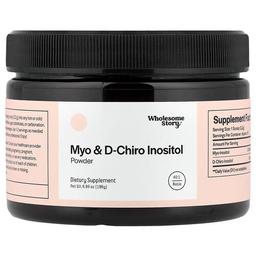 홀섬 스토리 Wholesome Story, 미오이노시톨 및 d-카이로이노시톨 분말, 198g(6.99oz)