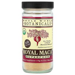 홀 월드 보타니칼 Whole World Botanicals, Royal Maca®, 슈퍼 푸드, 175g(6.17oz)