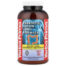 예바프리마 Yerba Prima, 프리바이오틱 대장 케어 포뮬라, 340g(12oz)