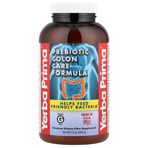 예바프리마 Yerba Prima, 프리바이오틱 대장 케어 포뮬라, 340g(12oz) 상세 이미지