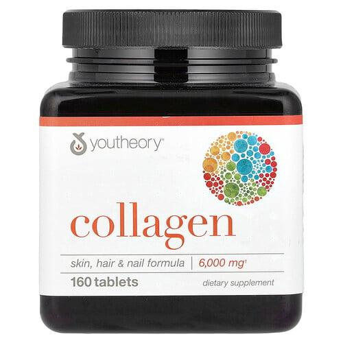 유티오리 Youtheory, 콜라겐, 6,000mg, 160정(1정당 1,000mg) 상품 이미지