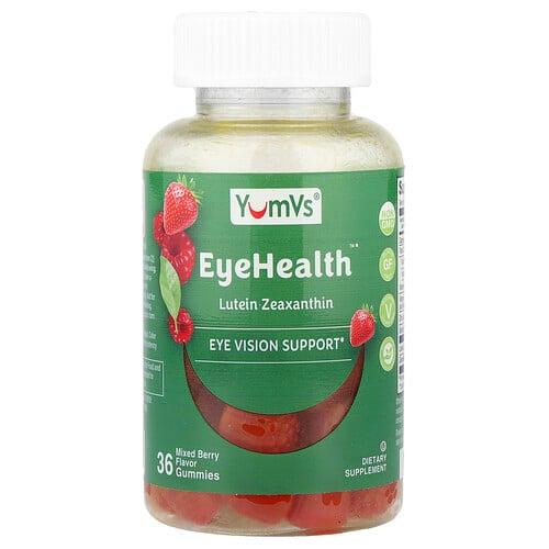 얌-V YumVs, Eye Health™ 구미젤리, 믹스 베리, 구미젤리 36개 상품 이미지