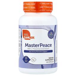 자일러 Zahler, MasterPeace, l-테아닌 및 Zembrin® 함유, 캡슐 60정