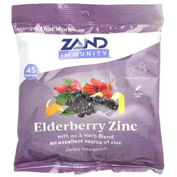 젠드 Zand, 면역력, 엘더베리 아연, 천연, 사탕 정제 45정