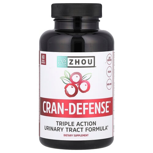 Zhou Nutrition, Cran-Defense™, 베지 캡슐 60정 상세 이미지