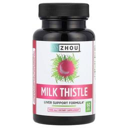 Zhou Nutrition, 밀크시슬, 베지 캡슐 60정(캡슐 1정당 450mg)