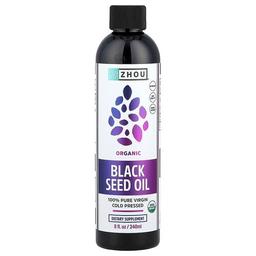Zhou Nutrition, 유기농 블랙 씨드 오일, 240ml(8fl oz)