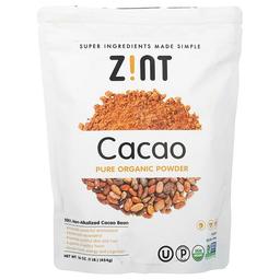 진트 Zint, 순수 유기농 분말, 카카오, 454g(16oz)