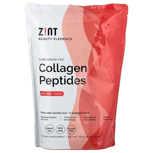 진트 Zint, 순수 목초 사육 콜라겐 펩타이드, 무맛, 907g(32oz) 상세 이미지