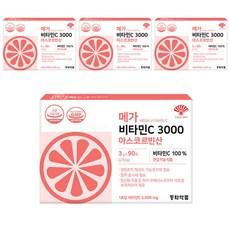 동화약품 메가 비타민C 3000 아스코르빈산, 270g, 4개 상품 이미지