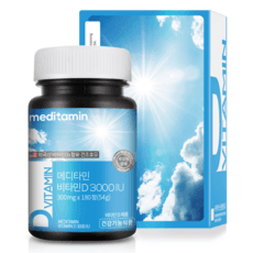 메디타민 비타민D 3000IU, 1개, 54g 이미지