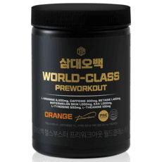 삼대오백 프리워크아웃 월드클래스 헬스부스터 분말 오렌지, 700g, 1개 상품 이미지