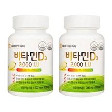 대웅생명과학 비타민D3 2000 IU, 90정, 2개 이미지