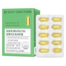 바디닥터스 초임계 알티지 오메가3 프리미엄, 60정, 1개 이미지