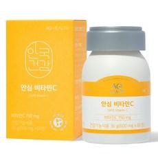 안국건강 안심비타민C 영양제, 60정, 1개 상품 이미지