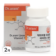 닥터아람 리포좀 비타민C 1000, 2개, 60정 상세 이미지