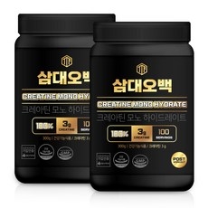 삼대오백 크레아틴 모노 하이드레이트, 300g, 2개 상세 이미지