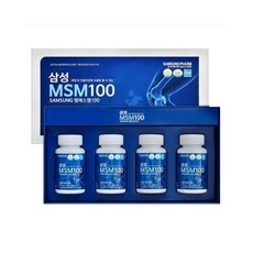 삼성제약 MSM100 식이유황 관절 연골 케어 영양제 1520mg 4개월분 + 1개월분, 1박스, 360정 상세 이미지