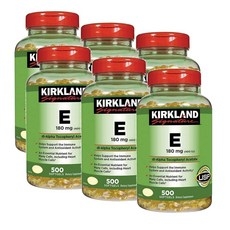 커클랜드 비타민E 400IU Kirkland Vitamin E Softgels, 6개, 500정 상세 이미지