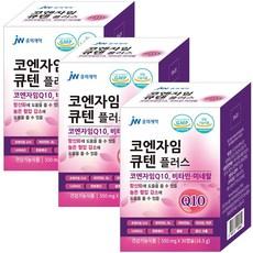 JW중외제약 코엔자임 큐텐 플러스, 30정, 3개 상품 이미지